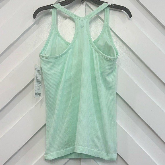 NWT Lululemon Ebb To Street Tank Top In Sea Mist Size 10 - Picture 2 of 5